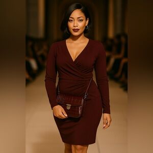 Handbag - Mock-croc leather